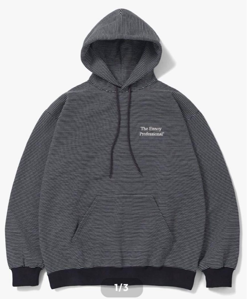 ennoy DOUBLE ZIP HOODIE (BLACK) エンノイ ダブルジップフーディー