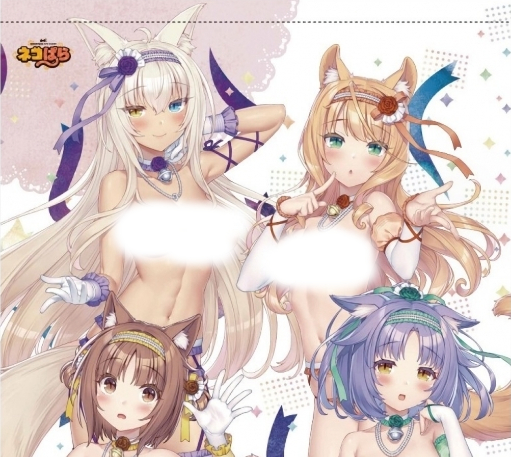 ネコぱら タペストリー