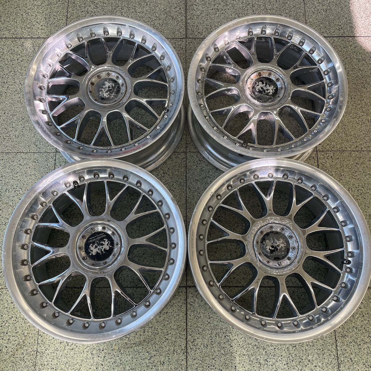 17インチ 9j  希少 シルビア Yahoo!オークション -「ssr 【希少！】SSR SP1 17インチ 9J＋30