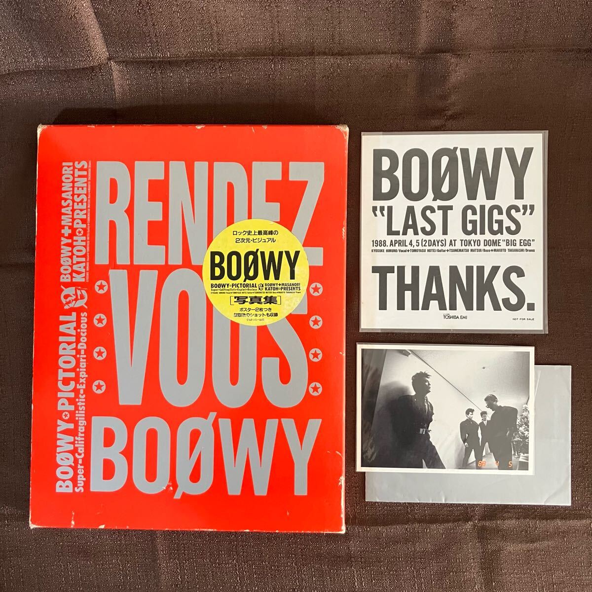 専用 BOOWY ポスター EABF5E61-1250-42BC-8D45-