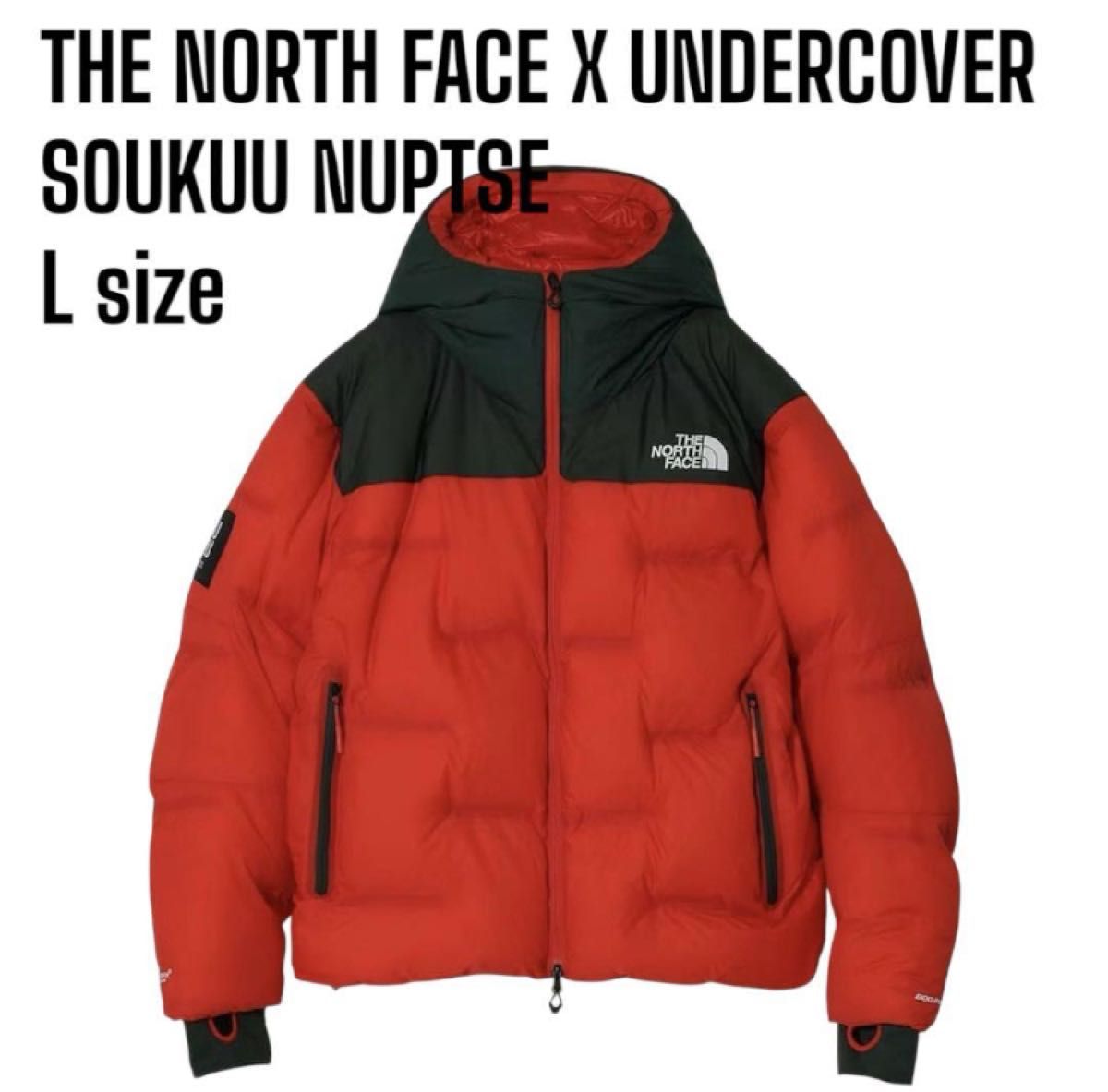 THE NORTH FACE ノースフェイス ダウン レッド アルパインヌプシ