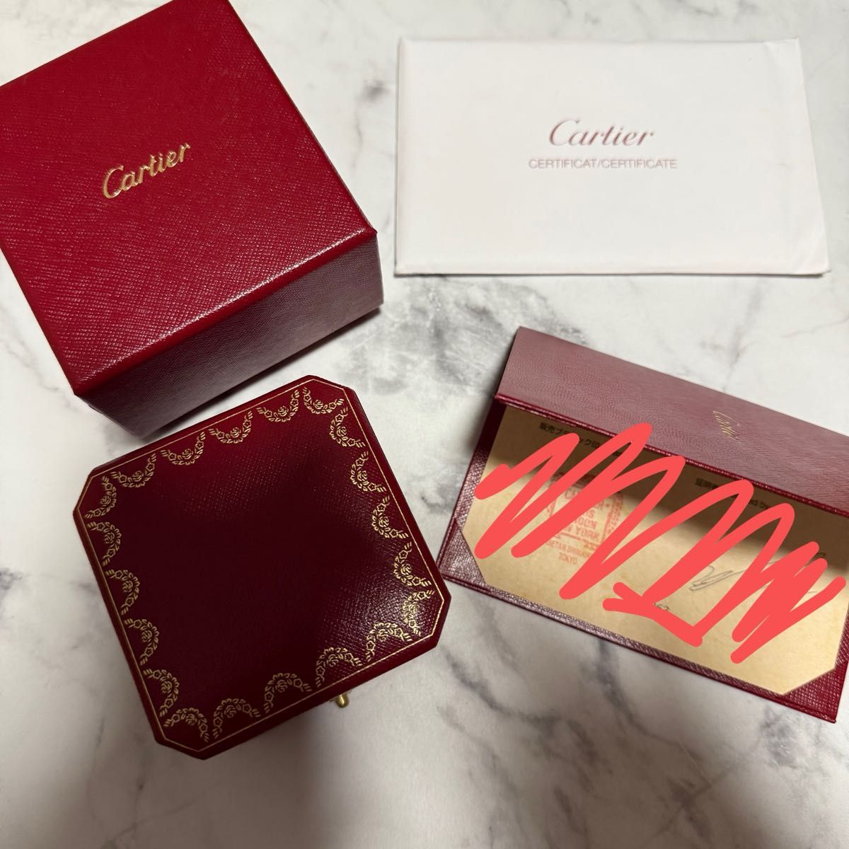 カルティエ Cartier ラブ ブレス 用 ケース 空箱 ボックス