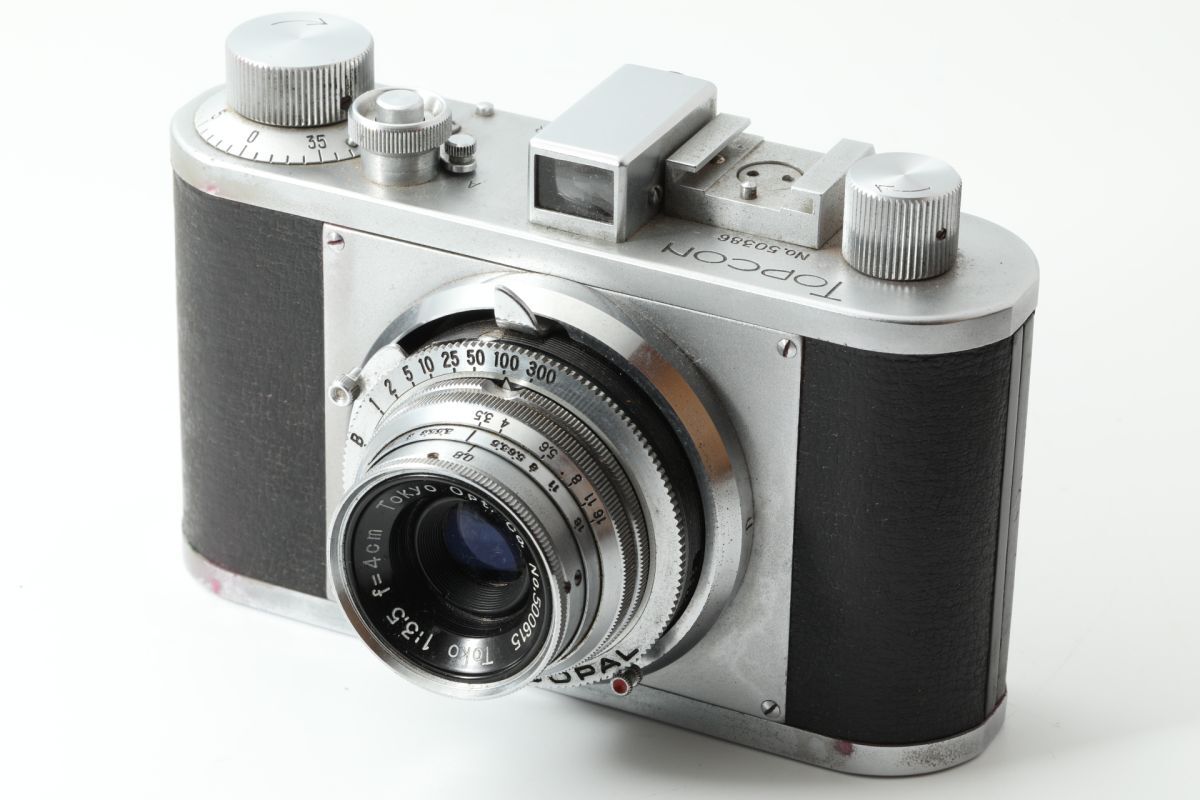デジカメ4台セット 希少カメラ】東京光学 TOPCON 35A トプコン Topcor 1：3.5 f