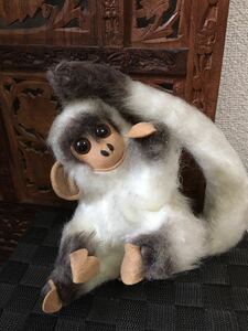 ヴィンテージ　KAMER社製　昭和 レトロ　 ぬいぐるみ おさる しっぽの長いおさるさん 猿　モンキー