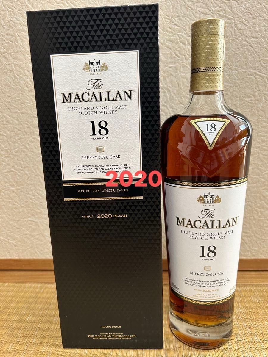 マッカラン シェリー18年 2022年 未開封 正規品 | Shop at