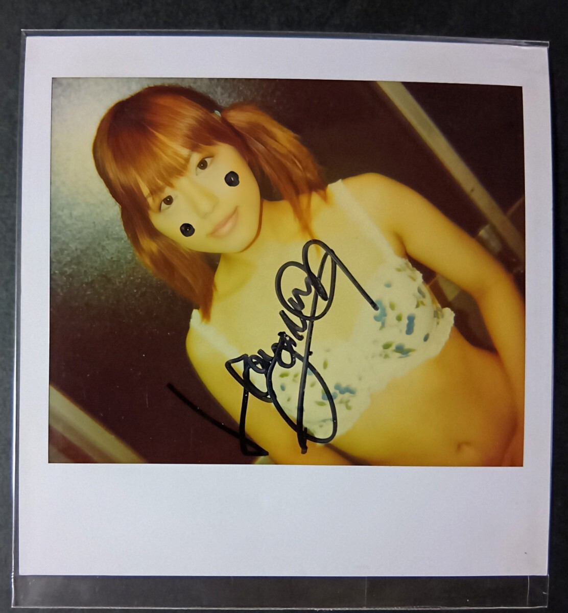 貴重デビュー頃の　Hitomi 直筆サインチェキ Amazon.co.jp: Hitomi 直筆サイン入り チェキ CYBERJAPAN DANCERS