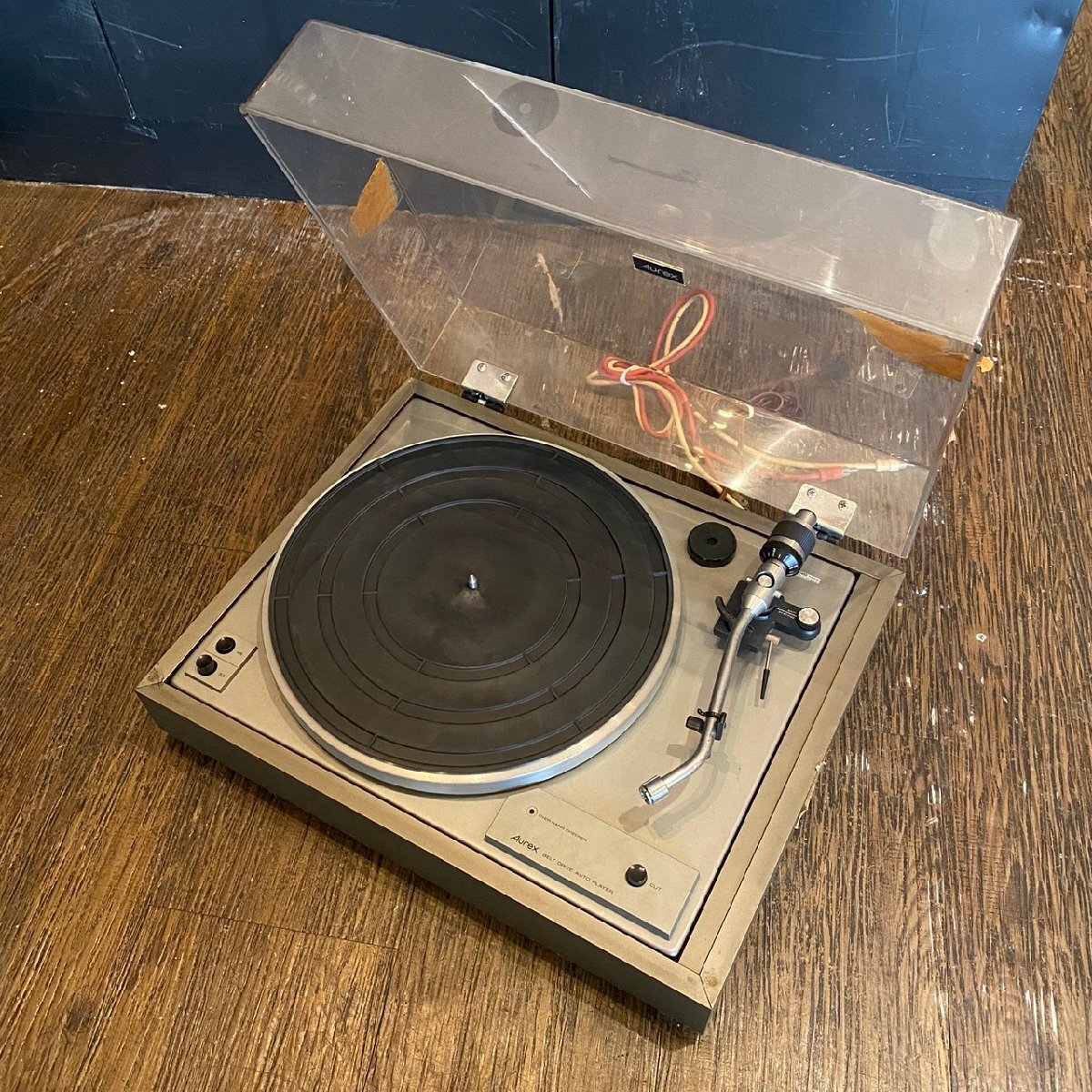 Aurex レコードプレイヤー SR-V34 動作未確認 | SELM-AG.CH