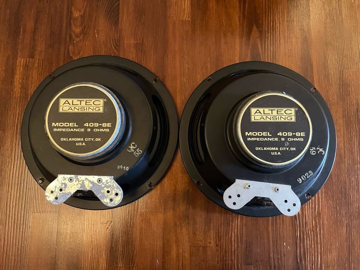 ALTEC 400X-16 フルレンジユニット、 ペアー 即決も（ALTEC