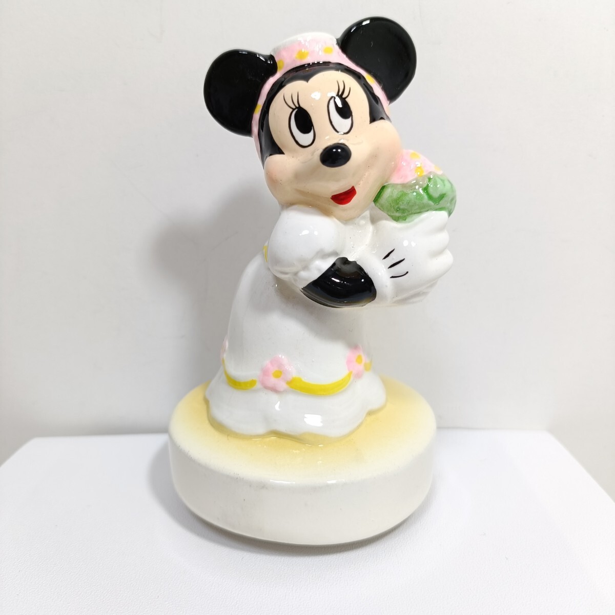 希少 ディズニー ピノキオ 木彫り調 オルゴール ヴィンテージ Disney
