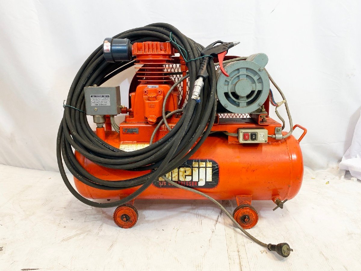 中古コンプレッサー100V改装品美品オマケ付き 値引き交渉OK