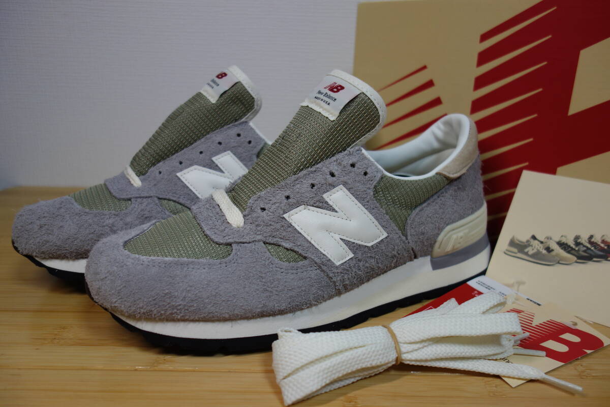 定価3.2万円 未使用 New Balance M990 GY2 27.5cm USA 灰 576 990