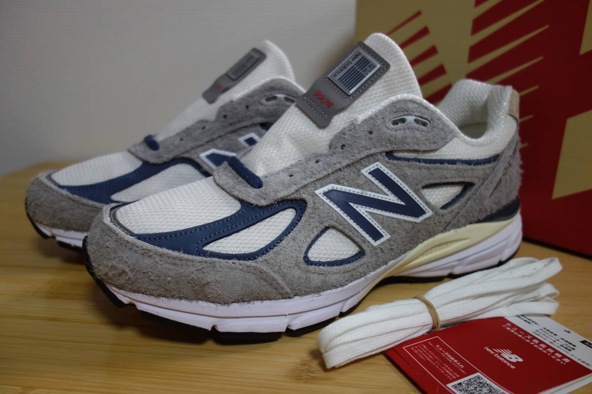 定価3.7万円 未使用 New Balance U990 TE4 26cm USA 白 576 990 991