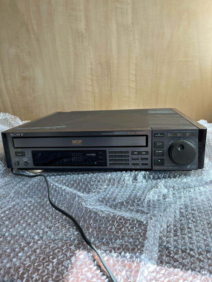 SONY ソニー　MDP-555 CD/CDV/LDプレーヤー SONY ソニー MDP-555 CD/CDV/LDプレーヤー SONY ソニー MDP-555