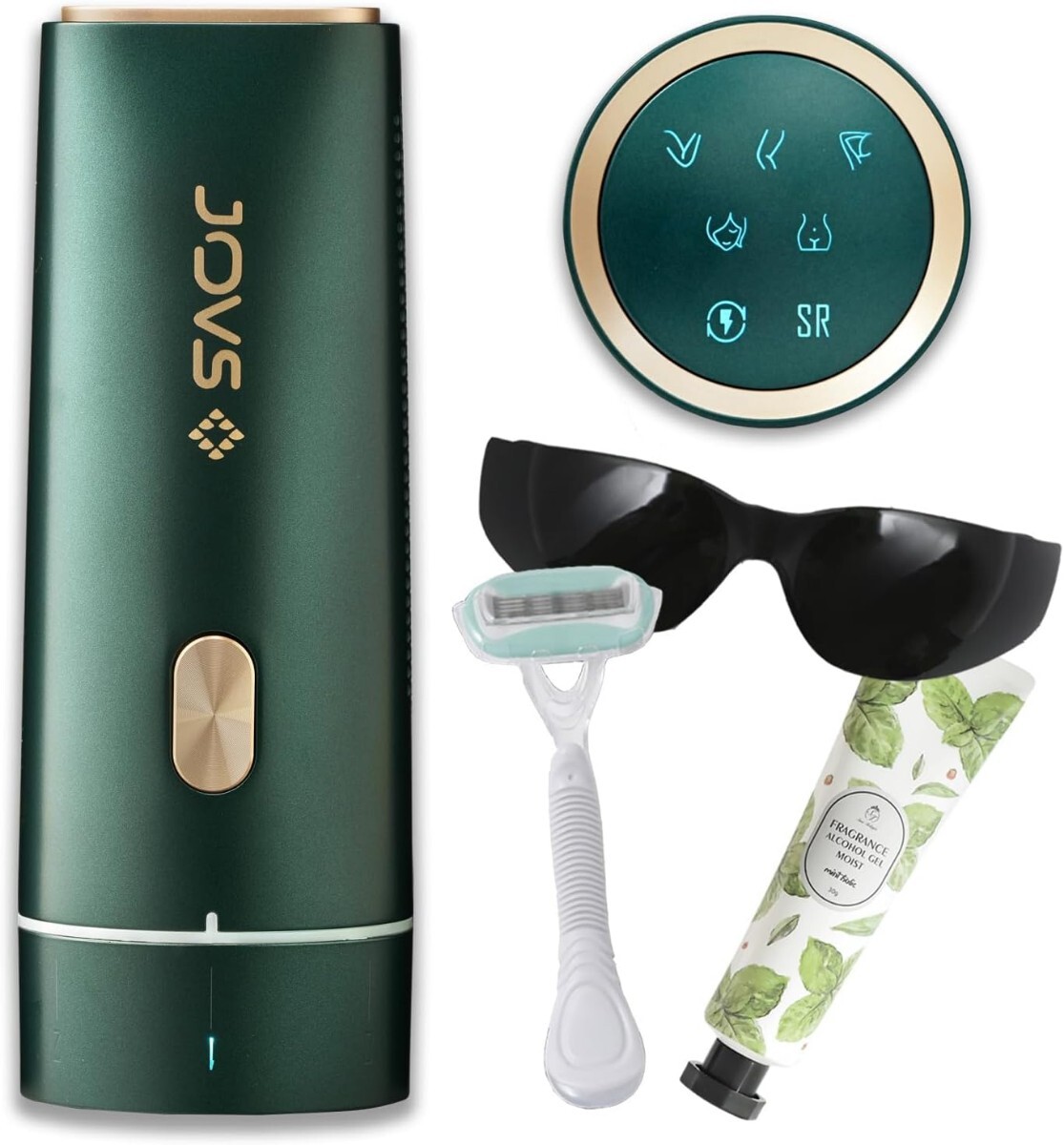 JOVS DORA 脱毛器 グリーン 家庭用光美容器 | Shop at JDirectItems