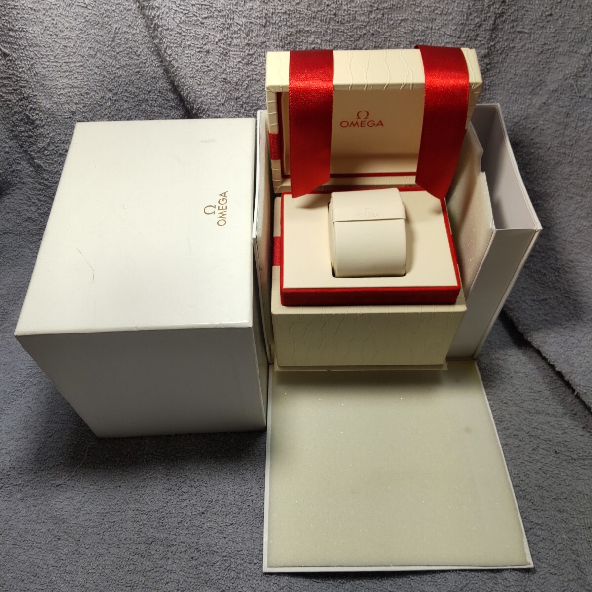 正規品 Omega オメガ 純正箱 腕時計 化粧箱 ケース 三つセット | VILLE 
