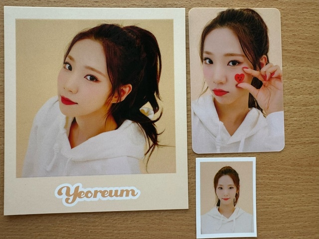 宇宙少女　wjsn ソラ　チェキ　ポラロイド 売れ筋がひクリスマスプレゼント！ 宇宙少女wjsn ソラチェキ