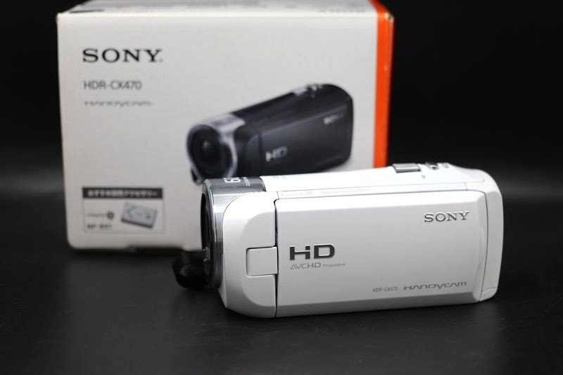 使用1度のみの新品同様 ソニー SONY HDR-CX470 @4015（SONY HDR