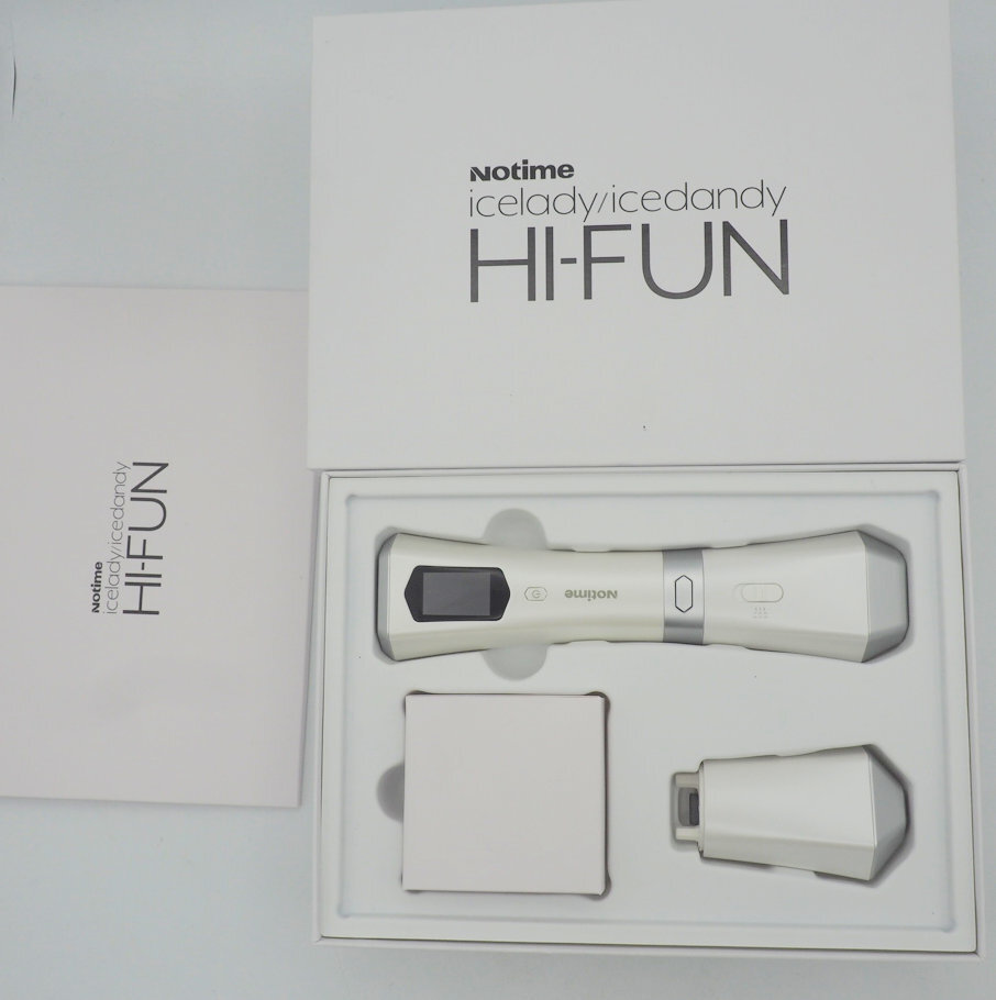 Notime HI-FUN 高密度焦点式超音波美顔器 ハイフン SKB-2208 icelady