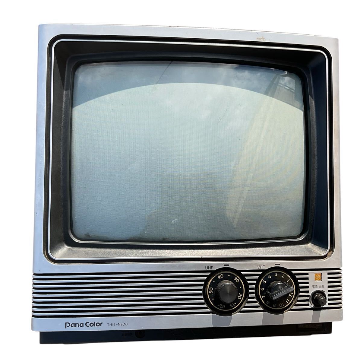 80年代 ビンテージ 日本製 ナショナルカラーテレビ TH14-N11 昭和