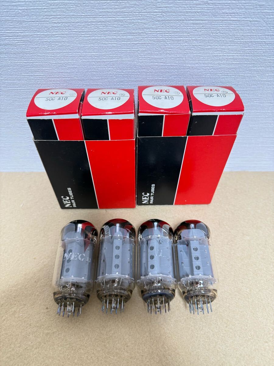 真空管 NEC 50C-A10 4本セット 真空管 50C-A10 NEC 4本 セット（真空管 NEC 50C-A10 5本セット