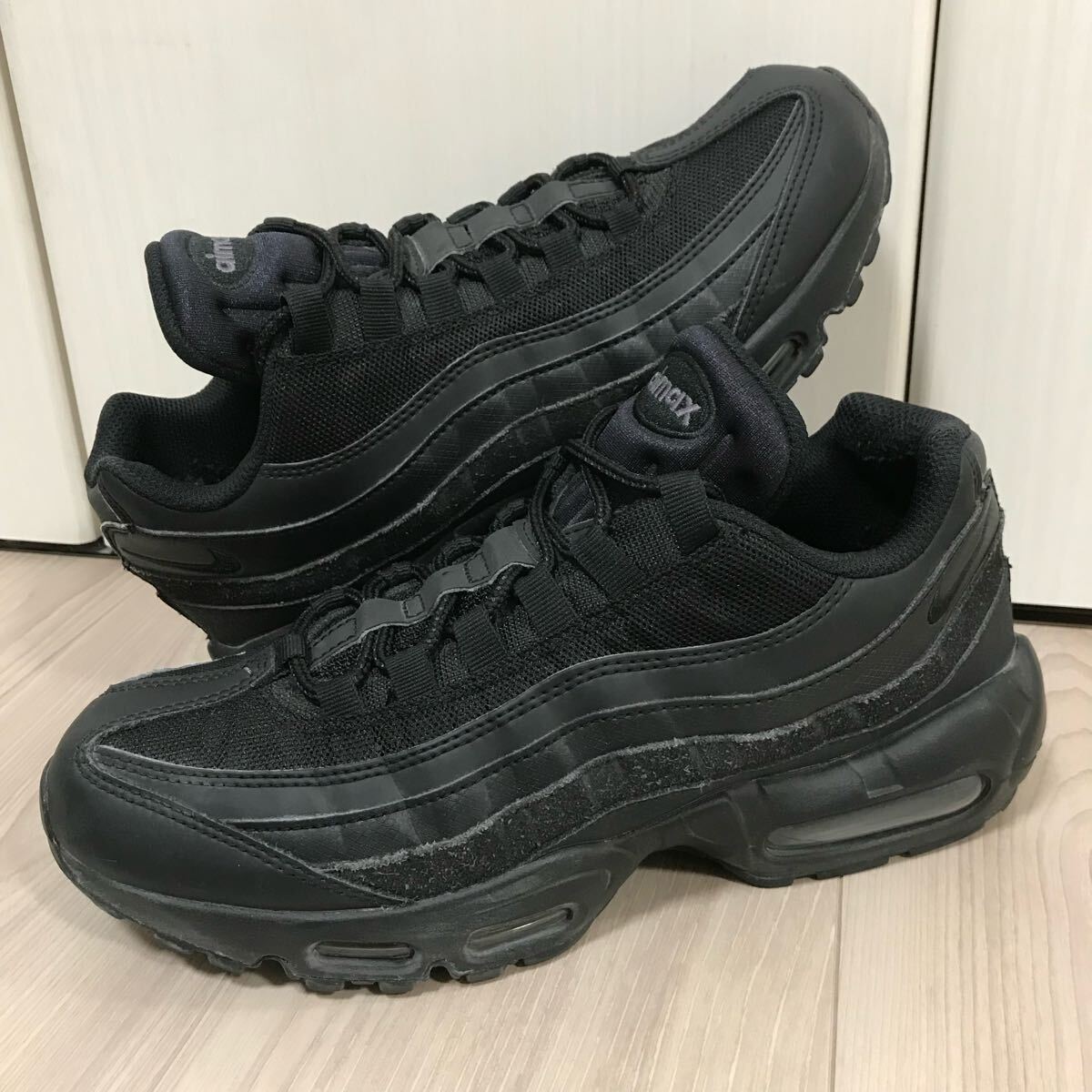 Nike Air Max 95 Essential Triple Black Dark Grey All ナイキ エア 