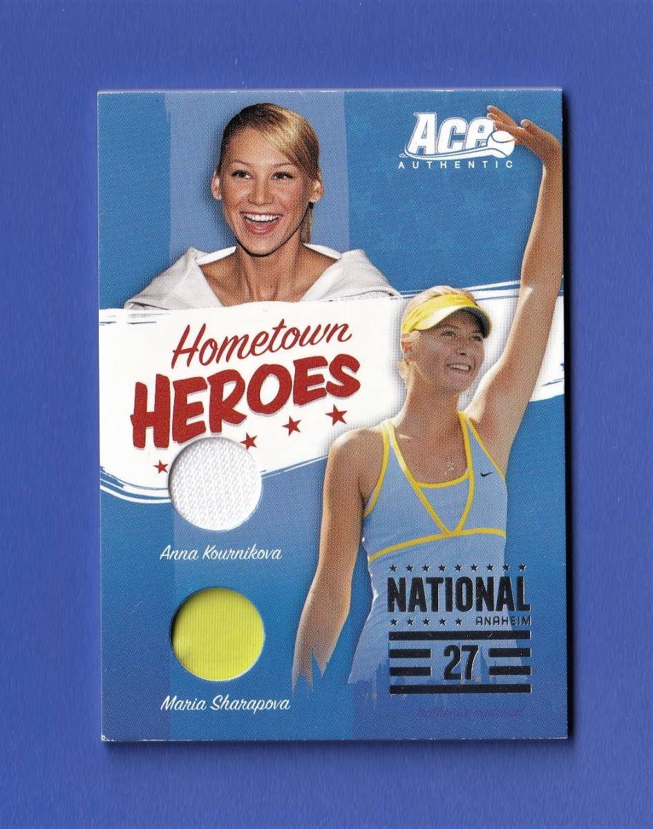 アンナ・クルニコア直筆サイン入り2Lサイズ写真…Anna Kournikova ロシア・モスクワ出身 女子プロテニス選手 アンナ・クルニコワ