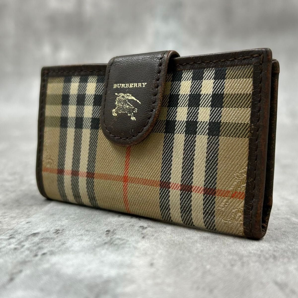 BURBERRY キーケース 4連 キーリング ノバチェック | Shop at
