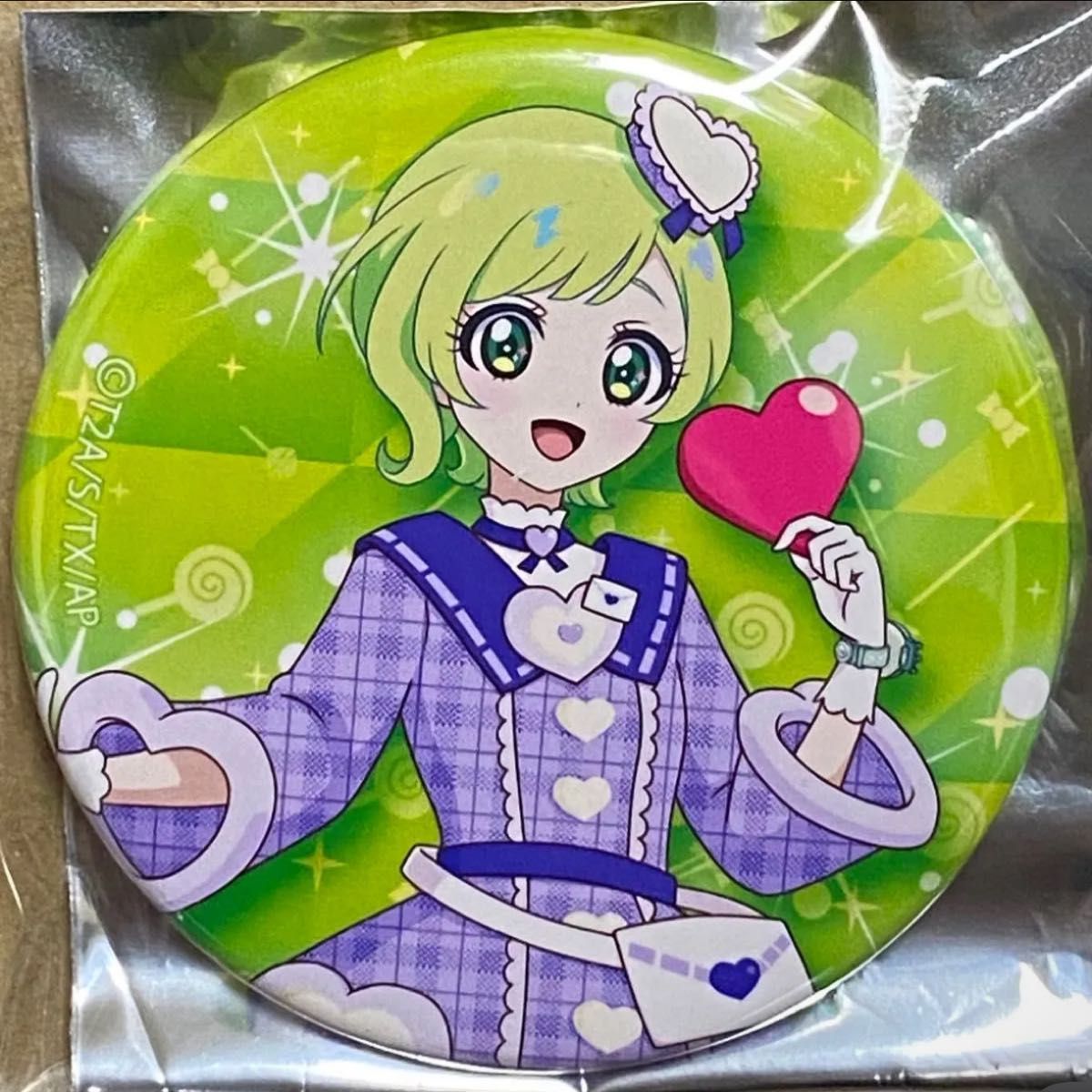 ひみつのアイプリ POP UP SHOP 渋谷TSUTAYA バレンタイン 缶バッジ 