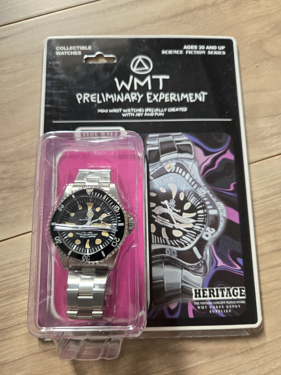 WMT WATCH ブレスレット  Marine 未使用品 WMT 3-Link Rivet BRACELET for SEA DIVER / ROYAL MARINE | MWM