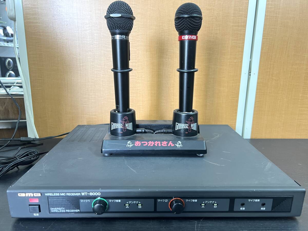 □ BMB WT-8600 MC-860 WM-860 ワイヤレスマイクセット 中古