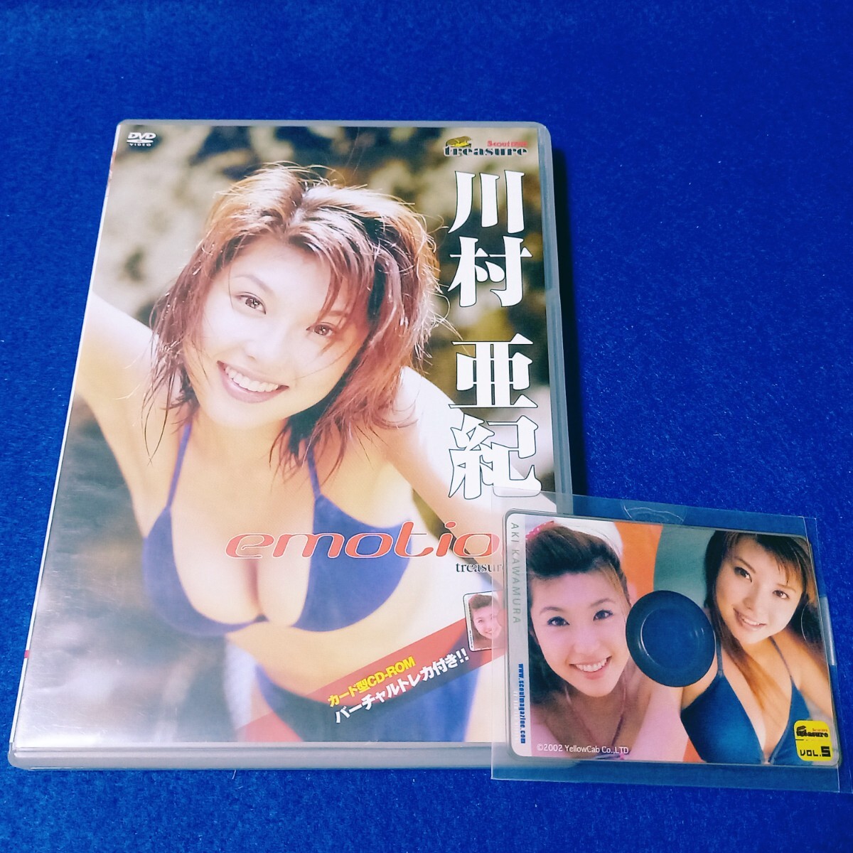 【1点もの】川村亜紀　直筆サイン入りポラ　水着・ビキニ　当選書付き Yahoo!オークション - お宝 川村亜紀 ハイレグ水着グラビア