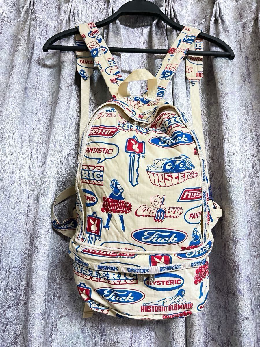 希少 【 HYSTERIC GLAMOUR / ヒステリックグラマー 】 巾着 バッグ