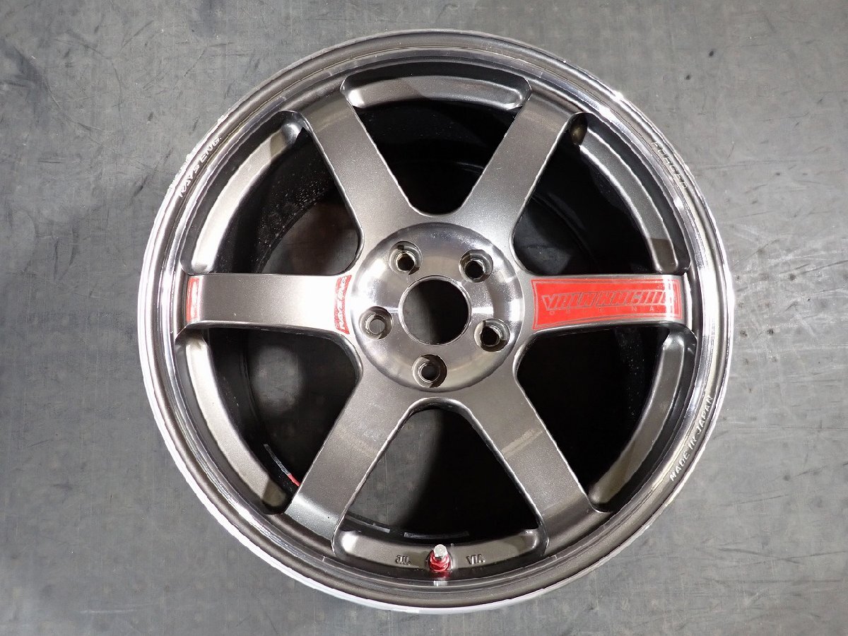 RAYS レイズ 10.5J 18インチ 希少 VOLK TE37 □希少廃盤レアサイズRAYS 