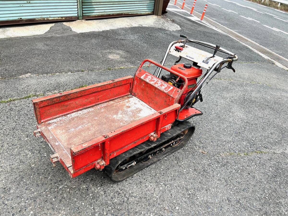 長崎発　ゴムクローラー　ゴムキャタ　180×60SK×37 運搬車　力丸　中古品 長崎発 ゴムクローラー ゴムキャタ 180×60SK×37 運搬車 力丸 中古品