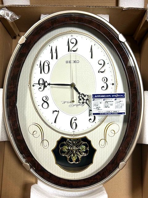 Yahoo!オークション - SEIKO CLOCK 掛け時計 AM236B 電波