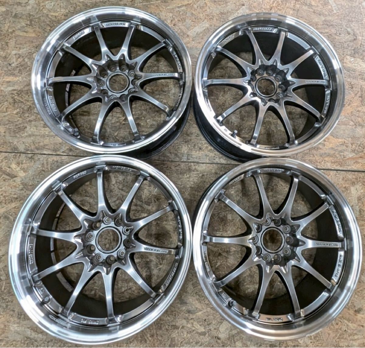 希少 【希少！】RAYS ボルクレーシング RE30 18インチ 8.5J＋52 PCD114 
