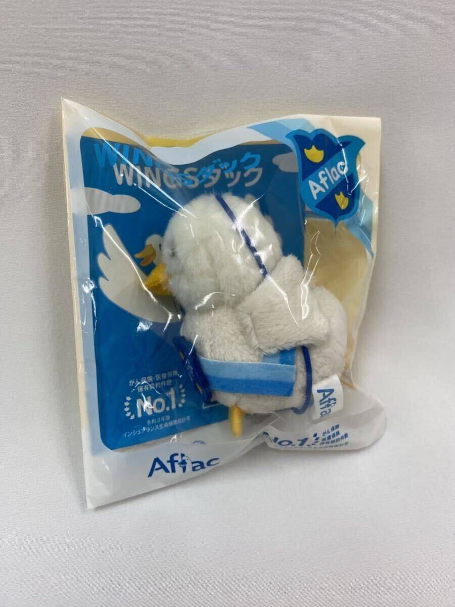 Aflac アヒル ぬいぐるみ キーホルダー アフラック エンブレムダック