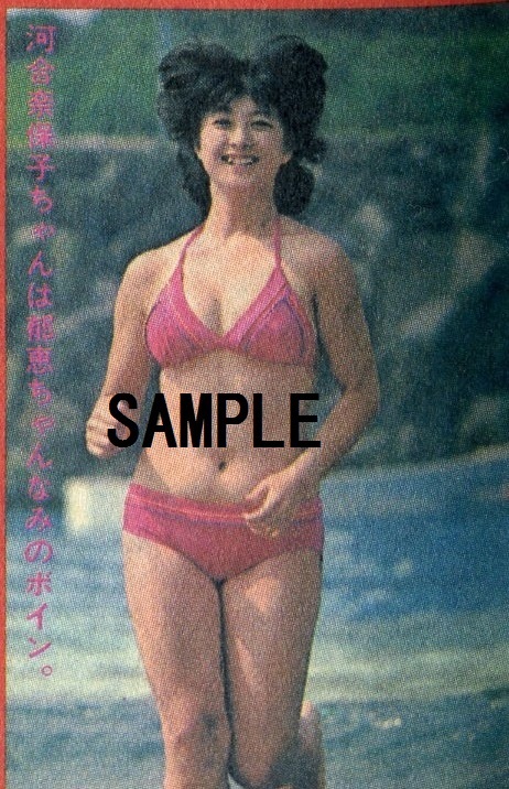 67 昭和53年9月号 平凡 山口百恵 三浦友和 桜田淳子水着 石野