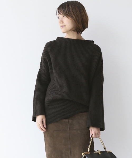 DEUXIEME CLASSE - museドゥーズィエムクラス　MILLENNIUM　Vネックニット　ブラック DEUXIEME CLASSE ドゥーズィエムクラスMILLENNIUM Vネック プル