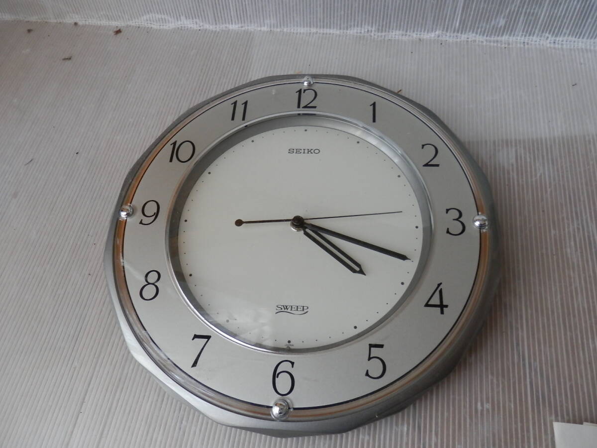 インテリア時計 SEIKO : AM632S Yahoo!オークション - 中古・難あり SEIKO AM632S イルカ