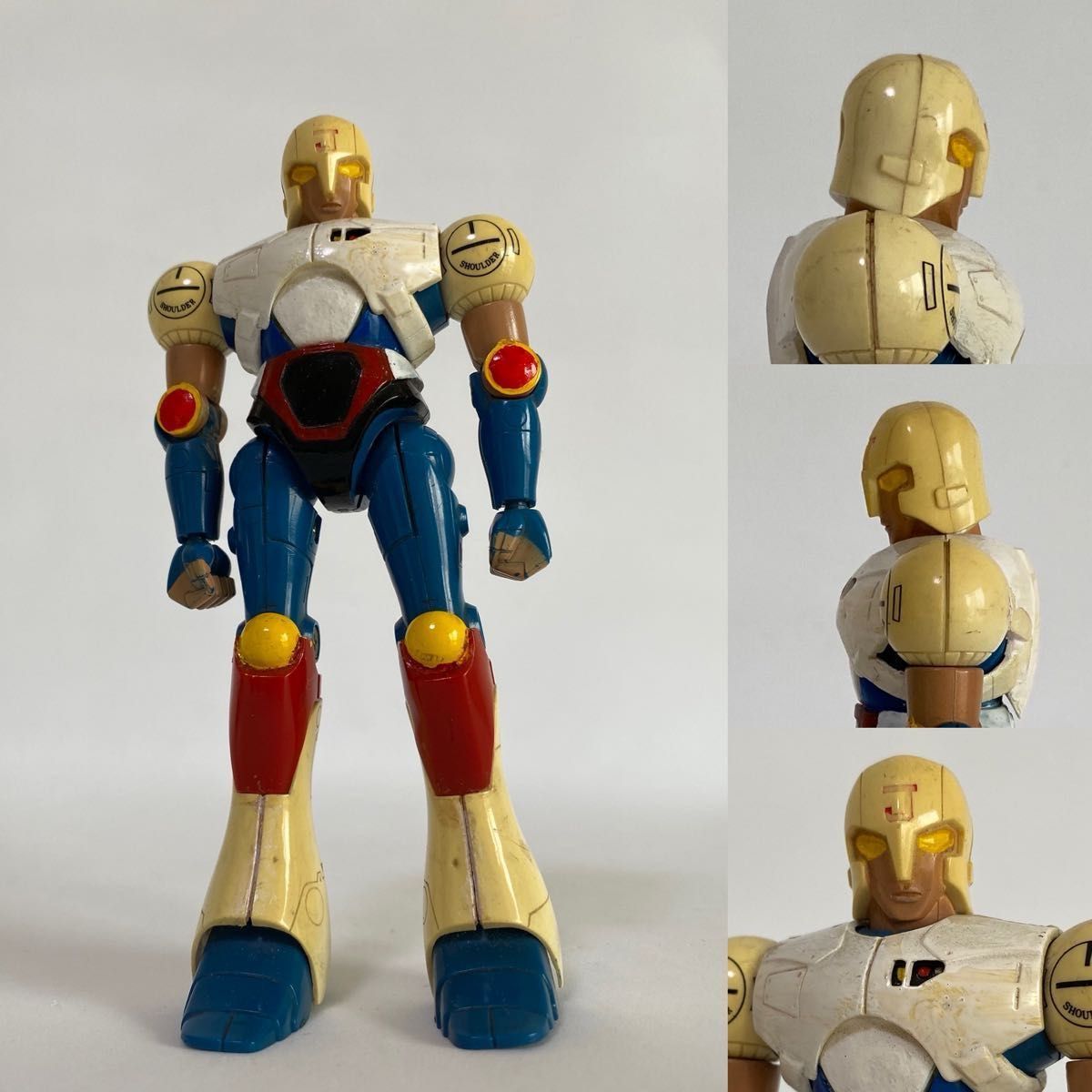 旧バンダイ 大空魔竜 ガイキング ソフビ スコープ付き レンズ付き 22cm
