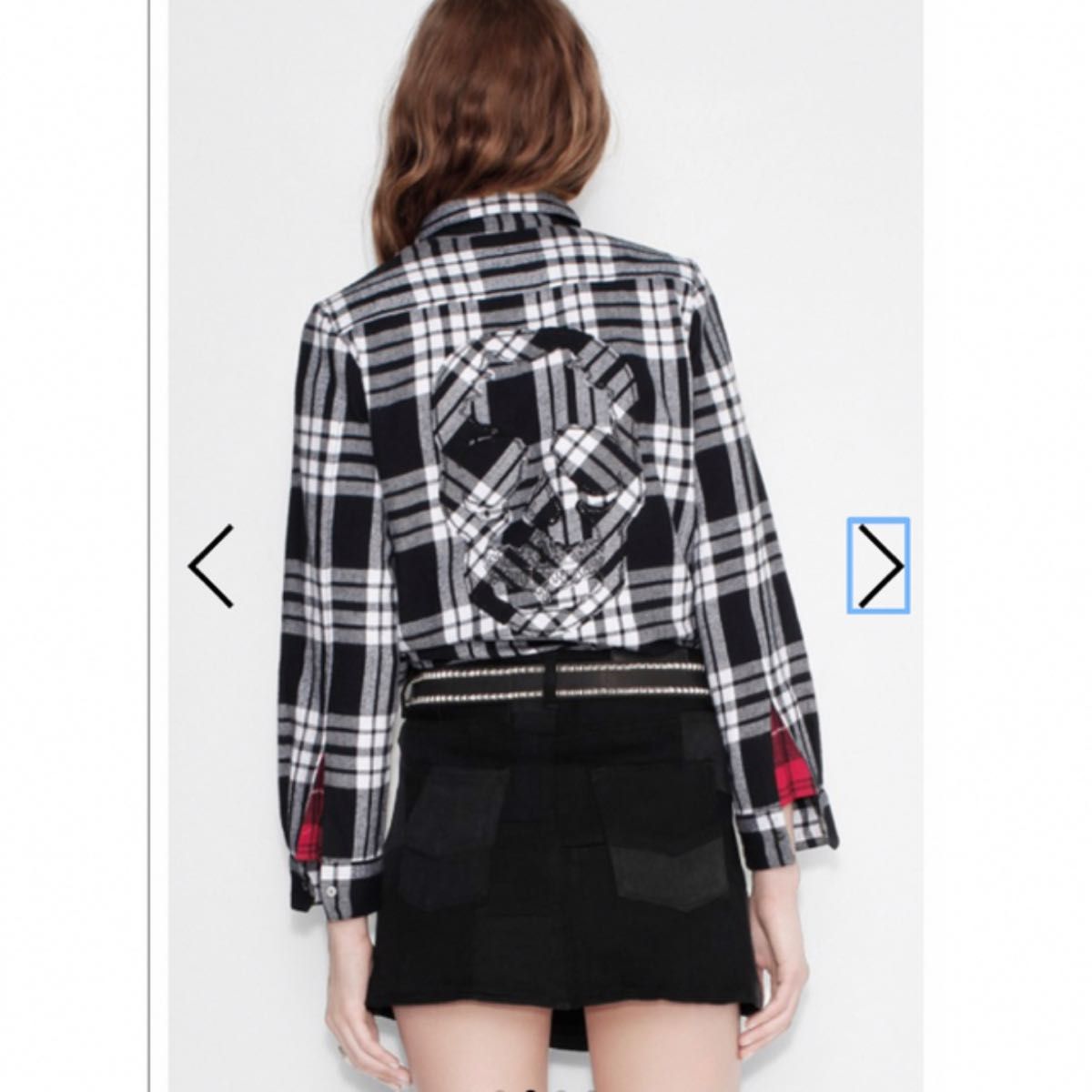 ZADIG&VOLTAIRE 完売！スカル ラインストーン 長袖カットソー 高級感
