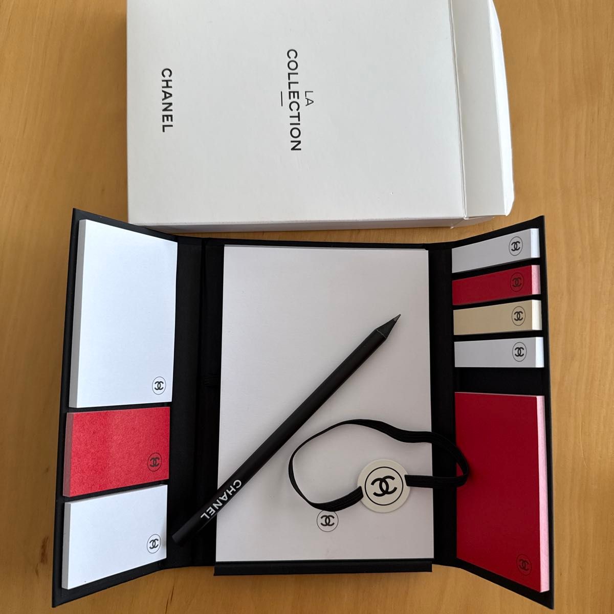 新品未使用 CHANEL ラコレクション 付箋＆メモ帳＆ペンシル セット