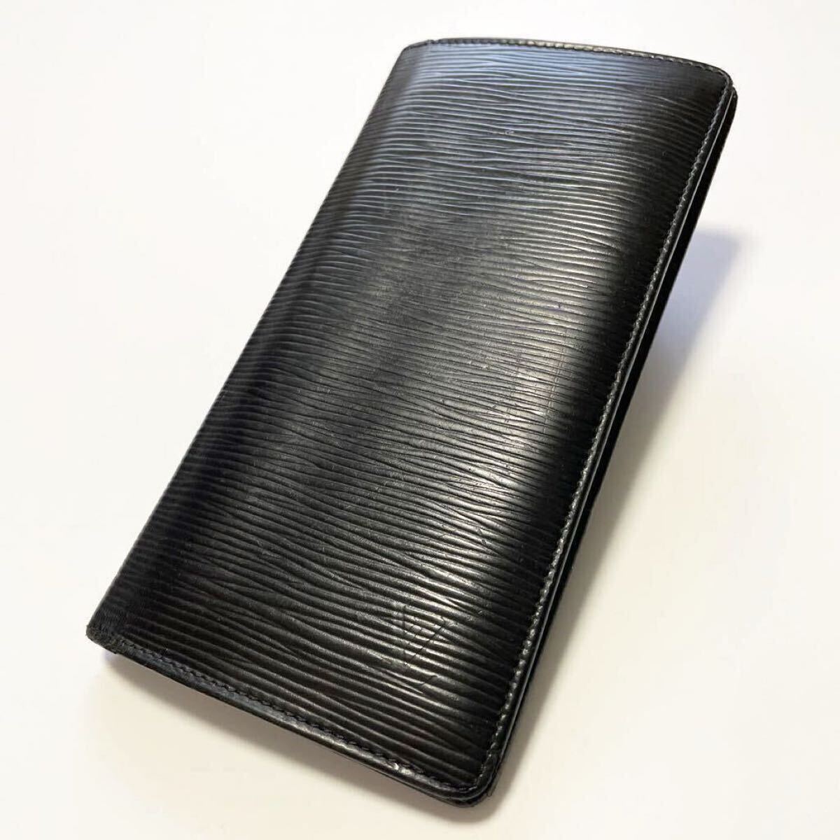 ルイヴィトン エピ ポルトフォイユ ブラザNM ノワール 黒 長財布
