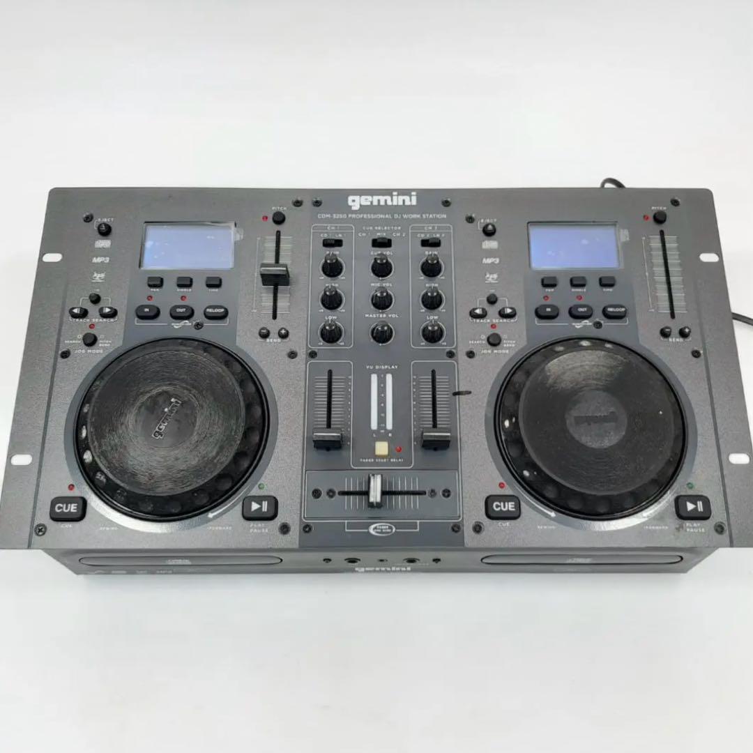 【レア】GEMINI CDJ CDM-3250 Gemini -ジャンク- gemini CDM-3250 ジェミニ CDJ -GrunSound