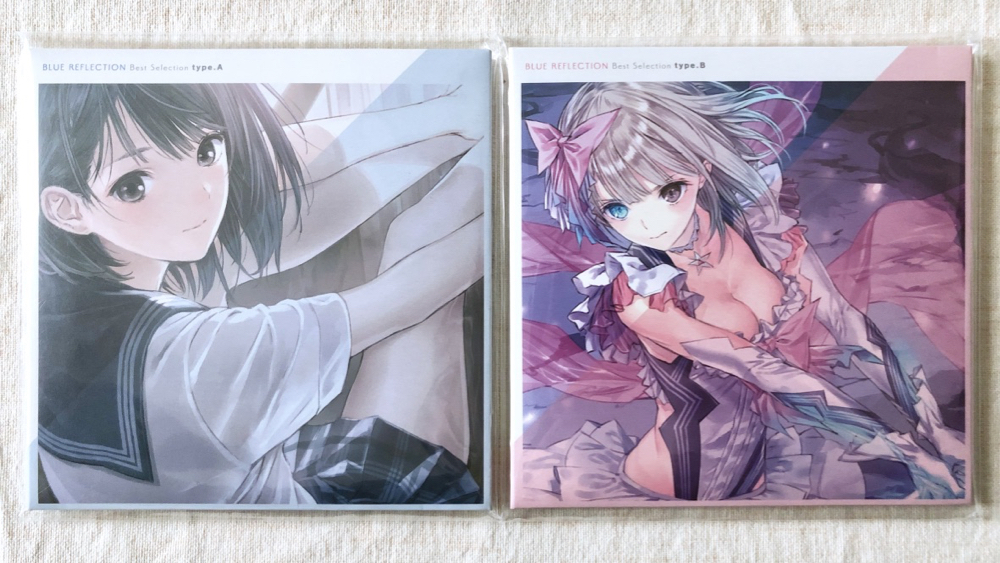 BLUE REFLECTION キャラファイングラフ 白井日菜子 複製原画