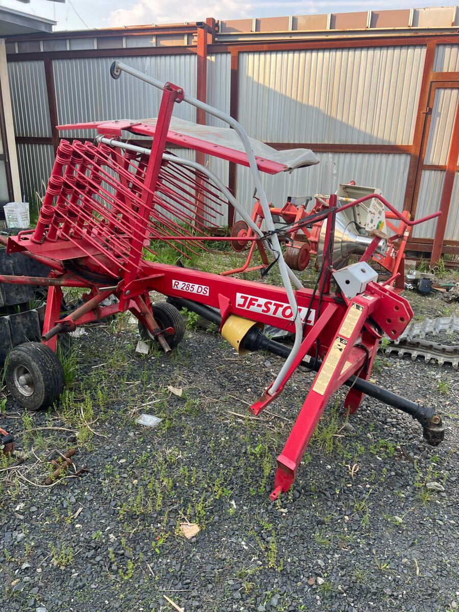 □福岡発□ タカキタ ジャイロレーキ シングル 型式TR2500 作業