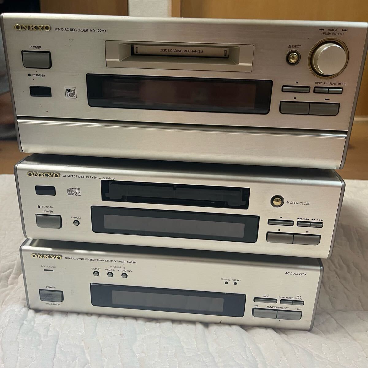 【整備済】ONKYO MDデッキ MD-122MX ONKYO MD-122MX