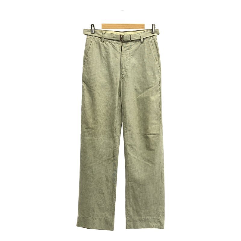 MAISON MARTIN MARGIELA S50KA0293 メゾン マルタン マルジェラ 綿パンツ メンズ ブラック size46イタリア製