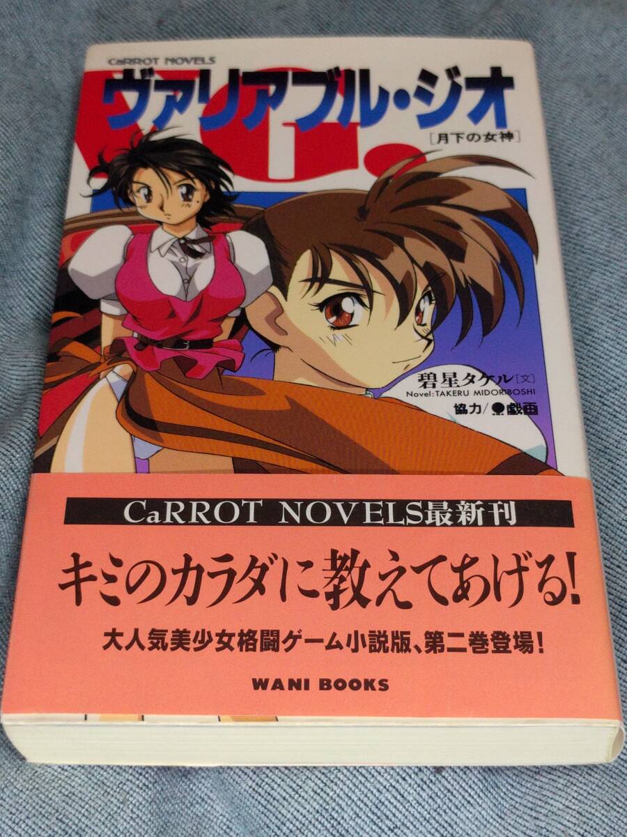 小説 キャロットノベルズ ヴァリアブルジオ 翼あるもの 碧星
